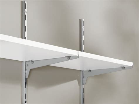 metal track bracket|single track adjustable shelf brackets.